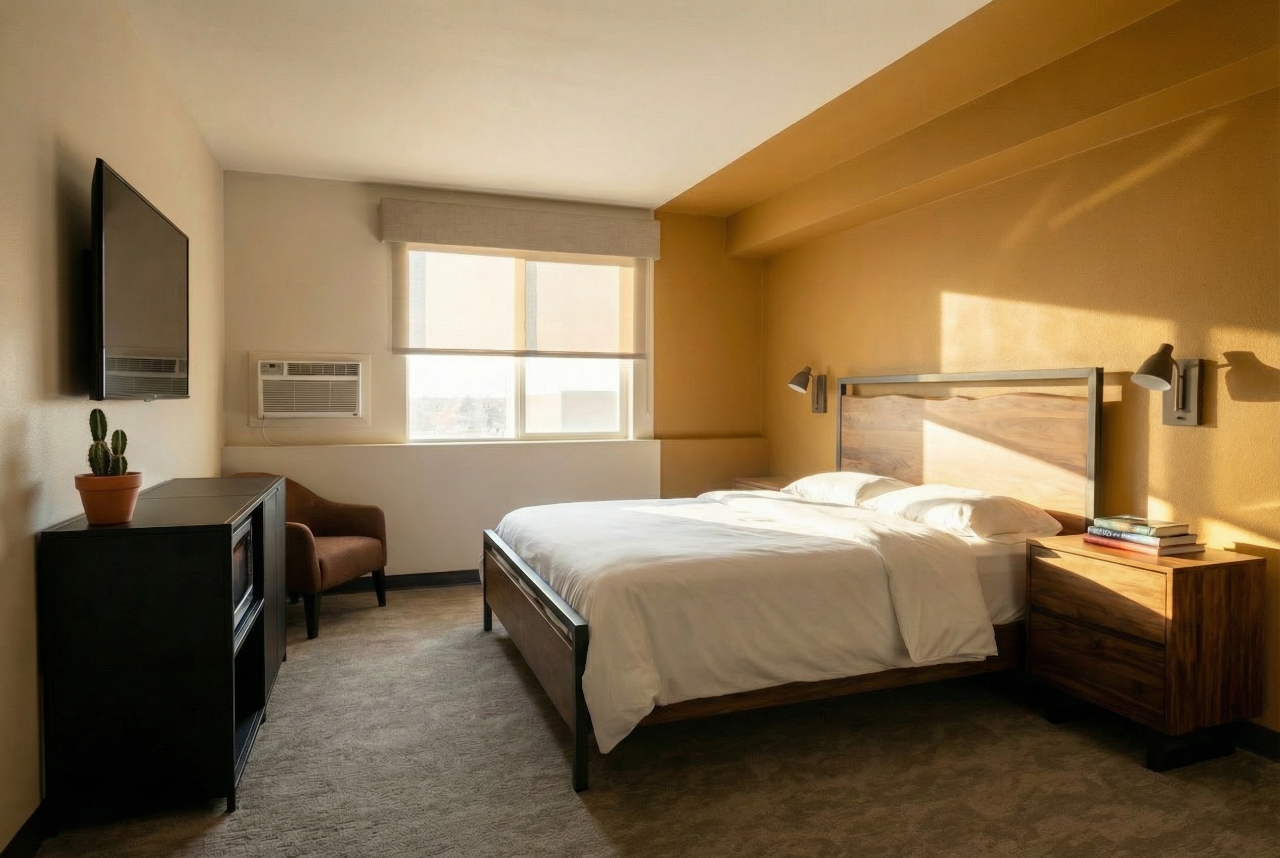 Classic King room at The Outrider Hotel near Garden of the Gods