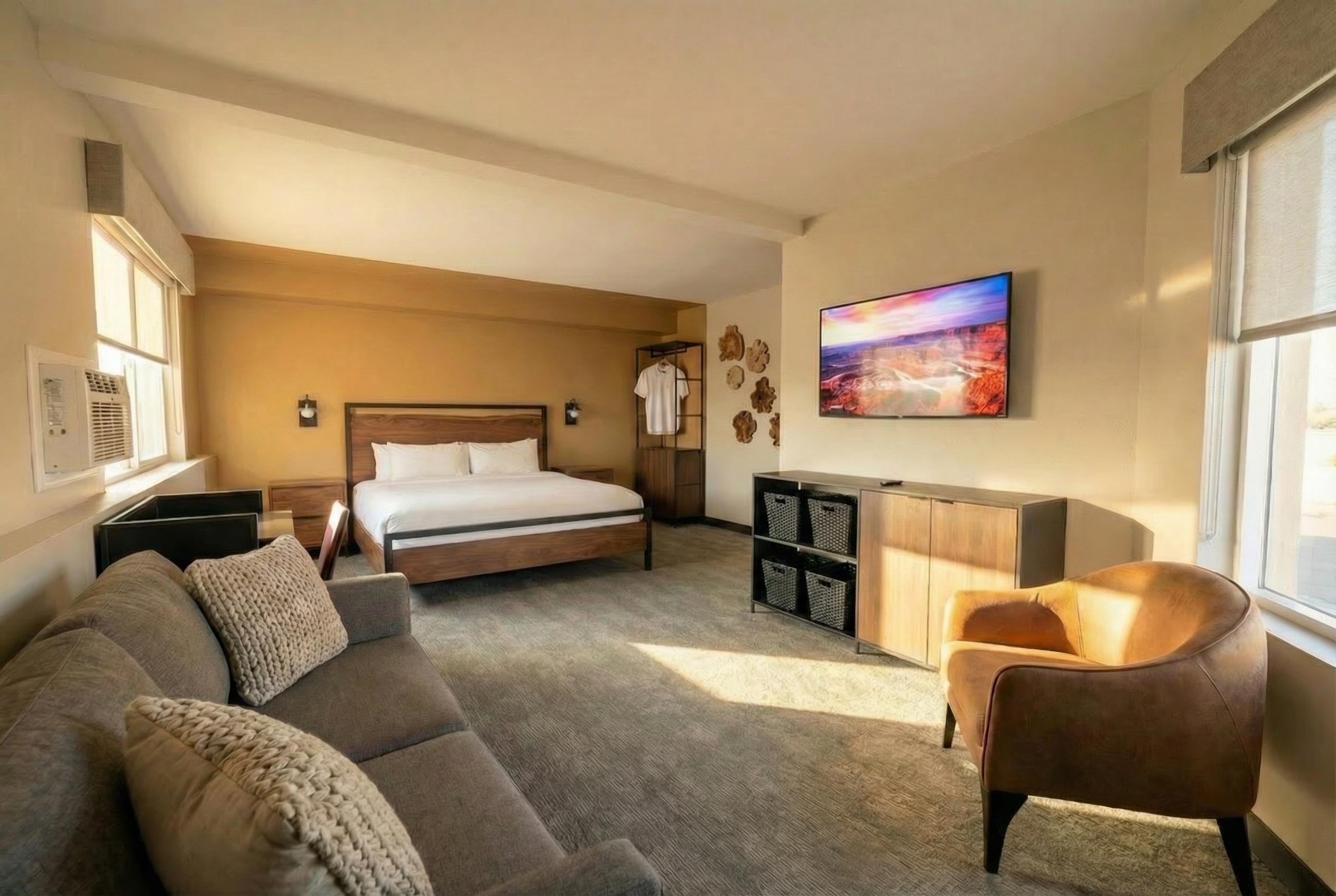 Grand King Suite Room 106 at The Outrider Hotel Manitou Springs